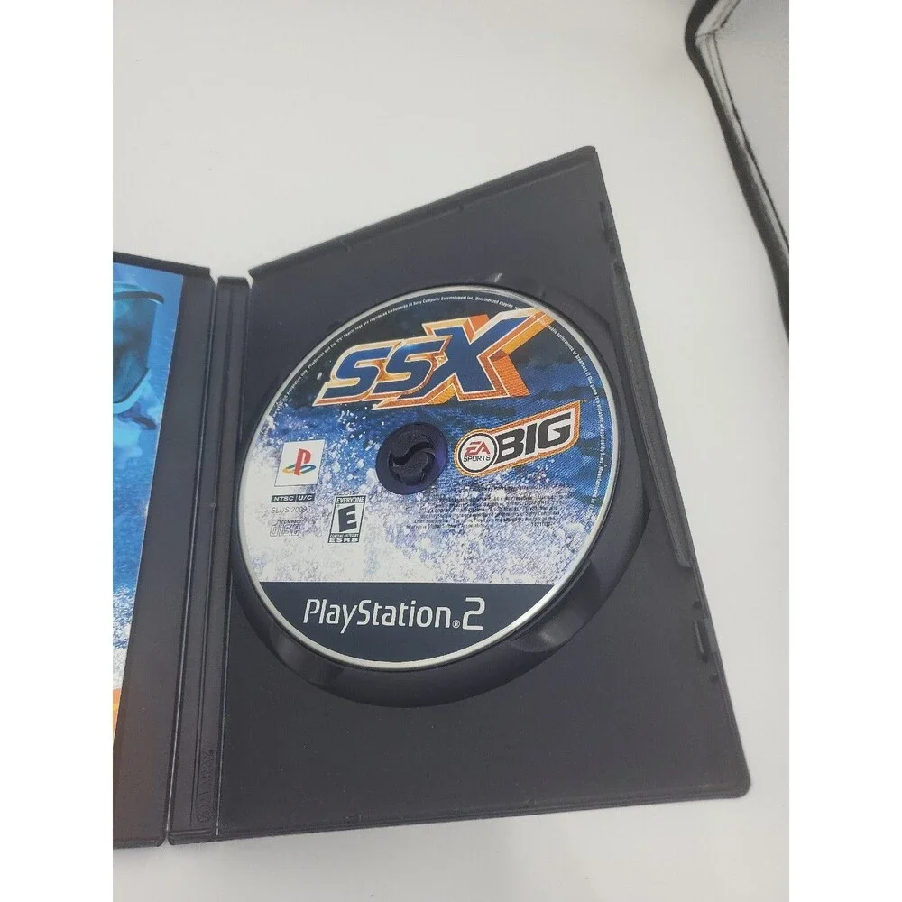 SSX BIG Sony PlayStation 2 PS2 Complete EA Sports 2000 Book Tested
